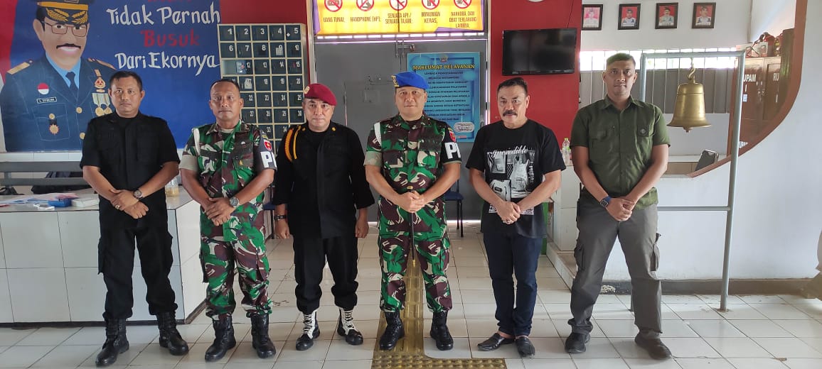 Laksanakan Patroli Sambang, Komandan Denpom: Ini adalah Wujud Sinergitas antara TNI dan Lapas